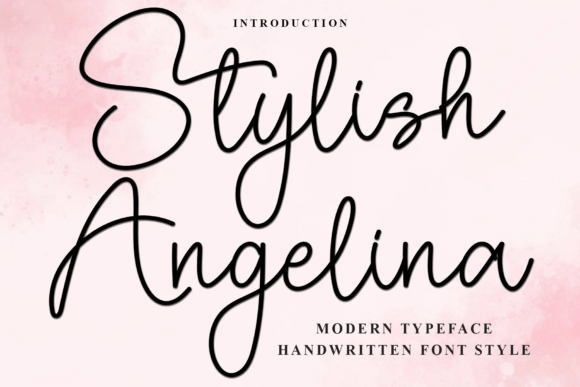 A Font for Comfort and Character: Using Stylish Angelina in Modern Editorial Design