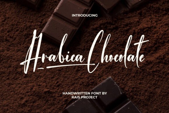 Arabica Chocolate Font: A Warm, Handwritten Typeface for Digital Brands