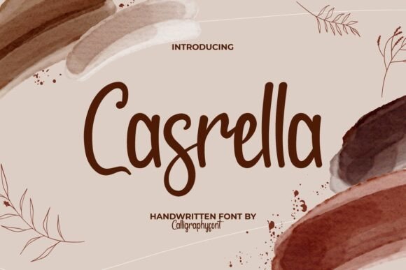 Casrella: The Casual Font That Makes Campaigns Feel Human