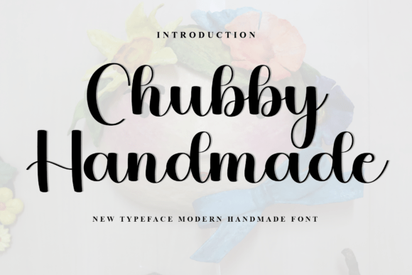 Chubby Handmade: A Whimsical Font for Warm Editorial Moments