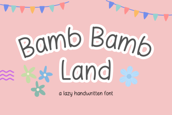 Crafting a Playful Brand Story with the Bamb Bamb Land Font