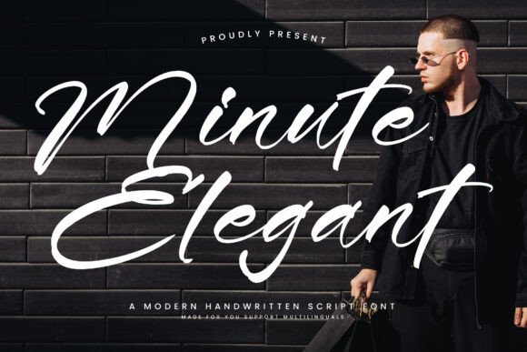 Elevate Your Brand with Minute Elegant, a Modern Handwritten Font