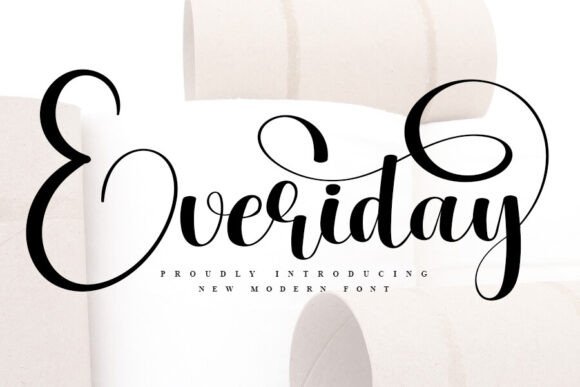 Everiday: A Typeface for Calm, Creative Pages