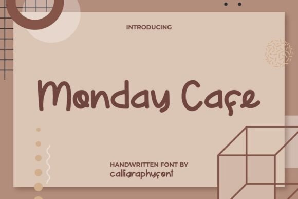 Finding Your Campaign Voice with the Monday Cafe Font