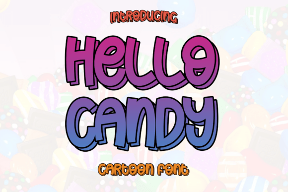 Hello Candy: A Sweet Handwritten Font for Makers