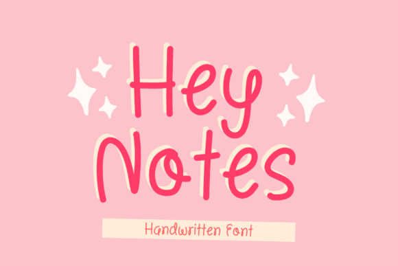 Hey Notes Font: The Handwritten Typeface That Feels Like Your Business