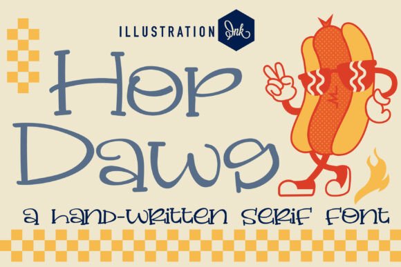 Hop Dawg: A Font to Build Your Brand Story