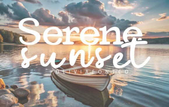 How Serene Sunset Became My Go-To Font Duo for Campaign Storytelling