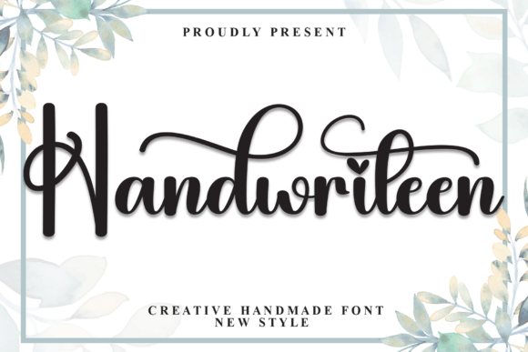 Introducing Handwriteen: A Charming Typeface for Digital Design