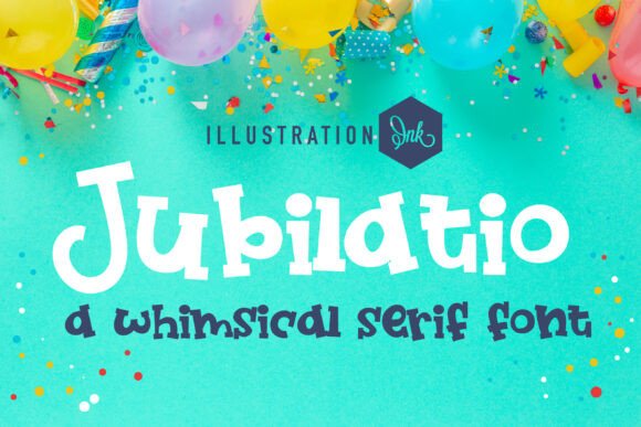 Jubilatio: A Whimsical Hand-Crafted Font for Memorable Branding