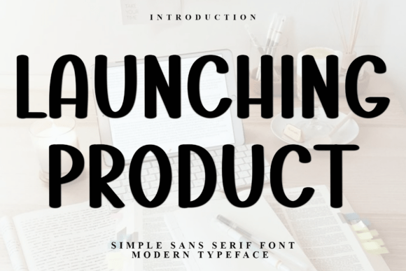 Launching Product: A Distinctive Script Font for Marketing Campaigns