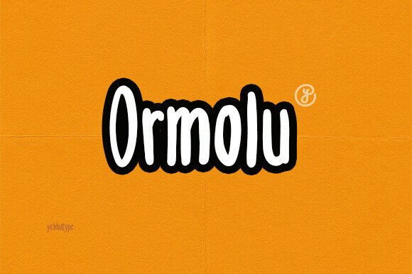 Ormolu: A Playful Script Font for Editorial Personality