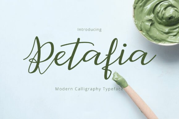 Retafia: The Elegant Script Font That Levels Up Your Brand
