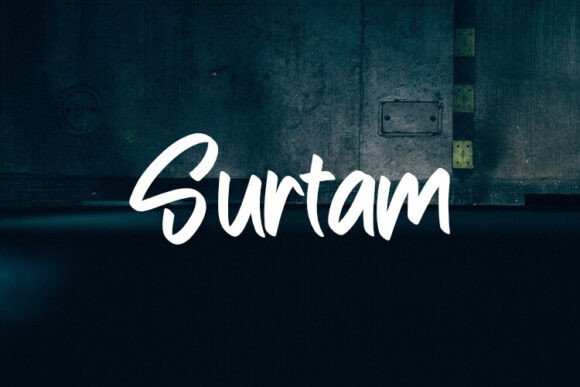 Surtam: A Script Font Engineered for Digital Brand Presence
