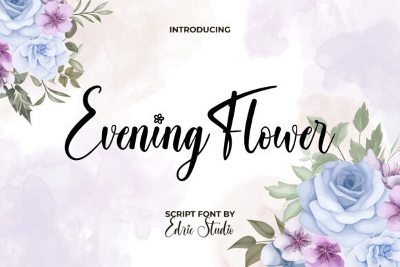 The Evening Flower Typeface: A Natural Touch for Your Small Business Brand